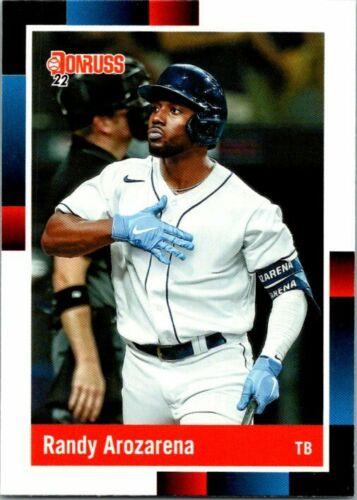 #275 Randy Arozarena - Tampa Bay Rays - 2022 Donruss Baseball