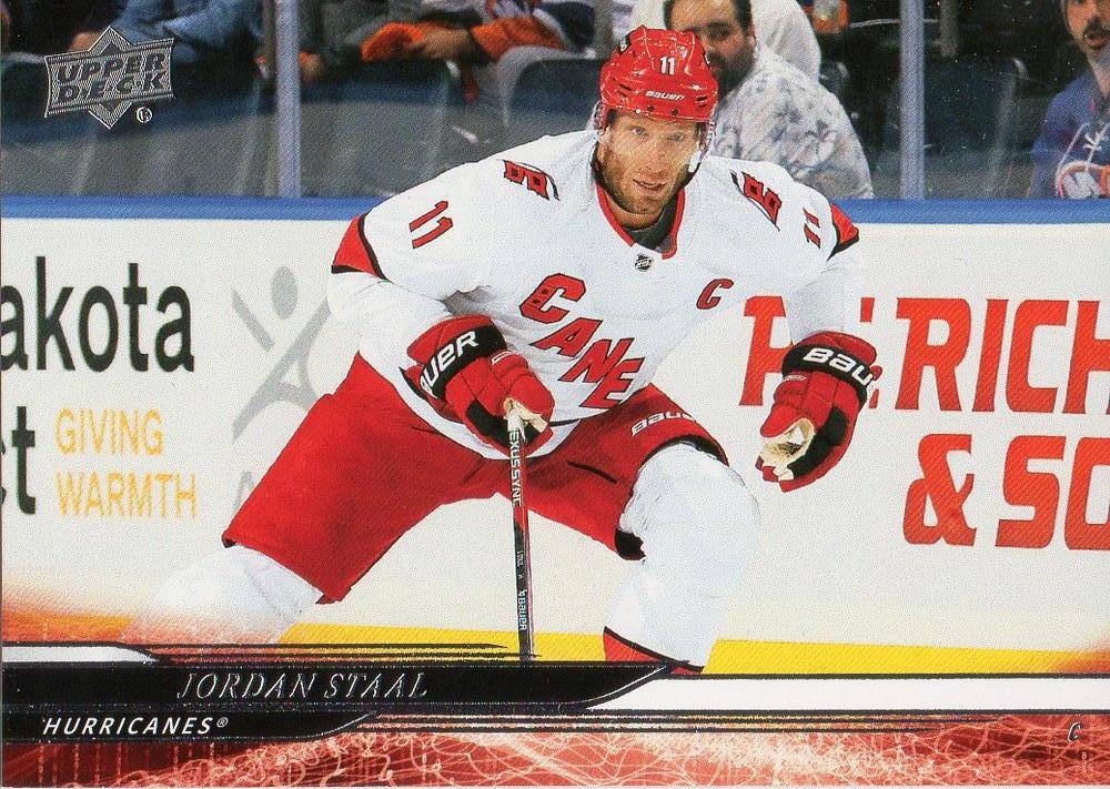 #275 Jordan Staal - Carolina Hurricanes - 2024-25 Upper Deck Hockey