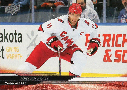 #275 Jordan Staal - Carolina Hurricanes - 2024-25 Upper Deck Hockey