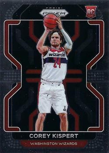 #275 Corey Kispert - Washington Wizards - 2021-22 Panini Prizm Basketball