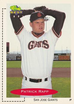 #275 Patrick Rapp - San Jose Giants - 1991 Classic Best Baseball