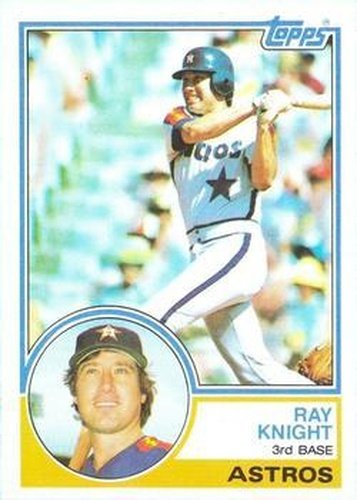 #275 Ray Knight - Houston Astros - 1983 Topps Baseball