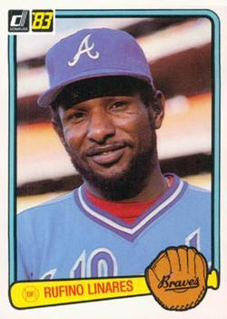 #275 Rufino Linares - Atlanta Braves - 1983 Donruss Baseball