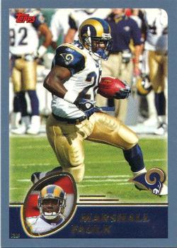 #275 Marshall Faulk - St. Louis Rams - 2003 Topps Football