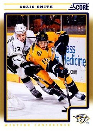 #275 Craig Smith - Nashville Predators - 2012-13 Score - Gold Rush Hockey