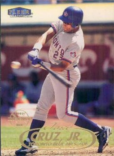 #275 Jose Cruz, Jr. - Toronto Blue Jays - 1998 Fleer Tradition Baseball