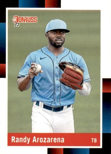#275b Randy Arozarena - Tampa Bay Rays - 2022 Donruss Baseball