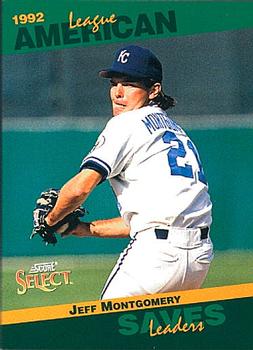 #69 Jeff Montgomery - Kansas City Royals - 1993 Score - Select Stat Leaders Baseball