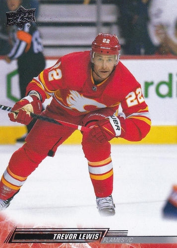 #276 Trevor Lewis - Calgary Flames - 2022-23 Upper Deck Hockey