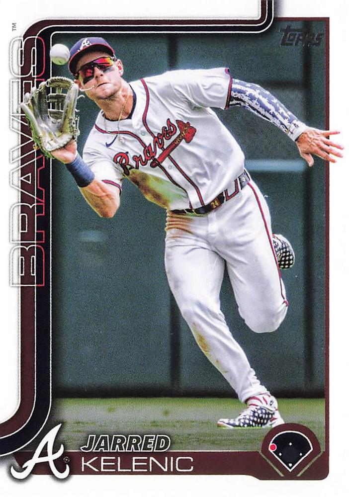 #276 Jarred Kelenic - Atlanta Braves - 2025 Topps Baseball