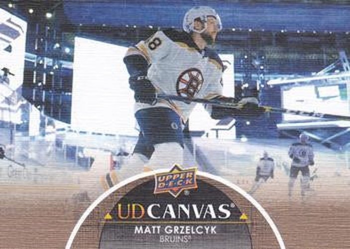 #C276 Matt Grzelcyk - Boston Bruins - 2021-22 Upper Deck - UD Canvas Hockey