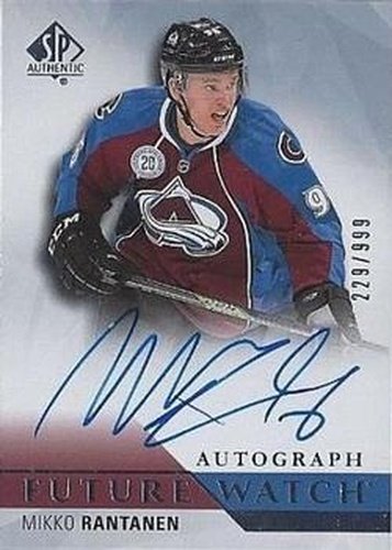 #276 Mikko Rantanen - Colorado Avalanche - 2015-16 SP Authentic Hockey
