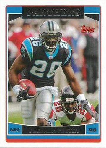#276 DeShaun Foster - Carolina Panthers - 2006 Topps Football