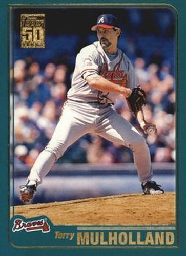 #276 Terry Mulholland - Atlanta Braves - 2001 Topps Baseball