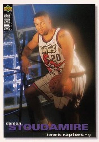 #276 Damon Stoudamire - Toronto Raptors - 1995-96 Collector's Choice Basketball