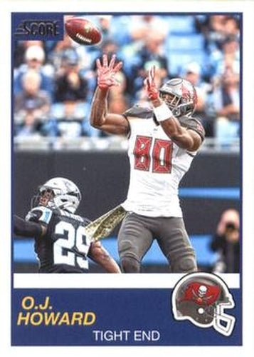 #276 O.J. Howard - Tampa Bay Buccaneers - 2019 Score Football