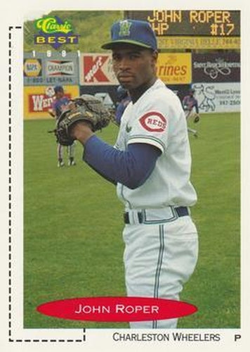 #276 John Roper - Charleston Wheelers - 1991 Classic Best Baseball