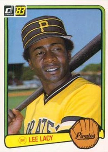 #276 Lee Lacy - Pittsburgh Pirates - 1983 Donruss Baseball