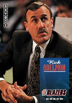 #276 Rick Adelman - Portland Trail Blazers - 1992-93 SkyBox Basketball