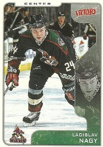 #276 Ladislav Nagy - Phoenix Coyotes - 2001-02 Upper Deck Victory Hockey