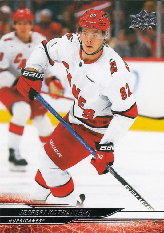 #276 Jesperi Kotkaniemi - Carolina Hurricanes - 2024-25 Upper Deck Hockey