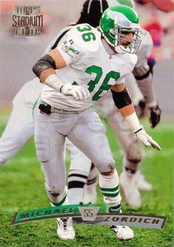 #276 Michael Zordich - Philadelphia Eagles - 1996 Stadium Club Football