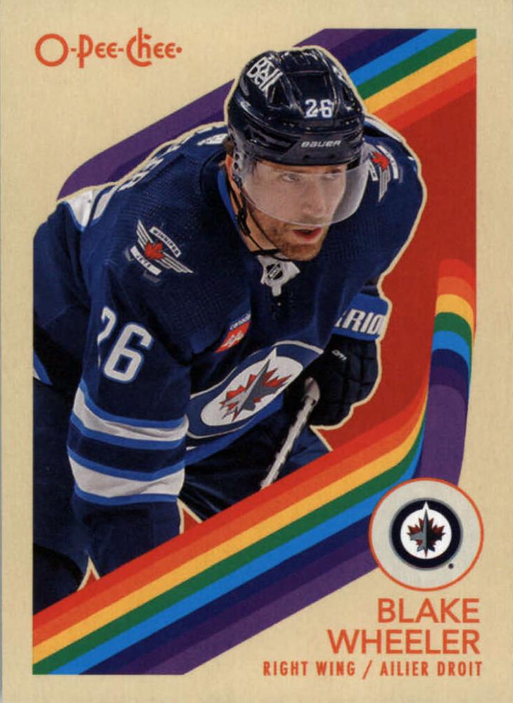 #276 Blake Wheeler - Winnipeg Jets - 2023-24 O-Pee-Chee - Retro Hockey