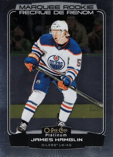 #276 James Hamblin - Edmonton Oilers - 2022-23 O-Pee-Chee Platinum Hockey