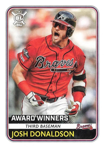 #277 Josh Donaldson - Atlanta Braves - 2020 Topps Big League Baseball
