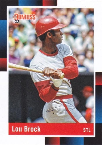 #277 Lou Brock - St. Louis Cardinals - 2022 Donruss Baseball