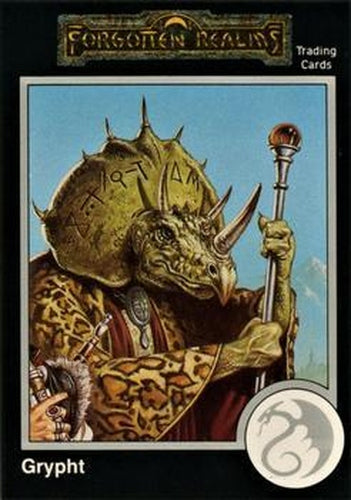 #277 Grypht - 1991 TSR Advanced Dungeons & Dragons - Silver