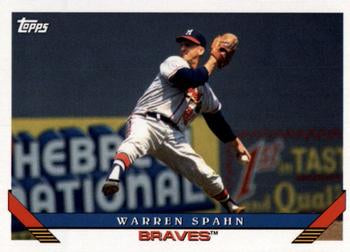 #277 Warren Spahn - Milwaukee Braves - 2019 Topps Archives Baseball