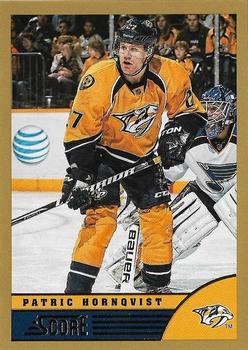 #277 Patric Hornqvist - Nashville Predators - 2013-14 Score - Gold Hockey