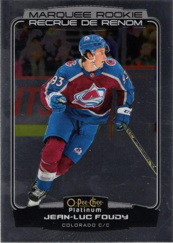 #277 Jean-Luc Foudy - Colorado Avalanche - 2022-23 O-Pee-Chee Platinum Hockey