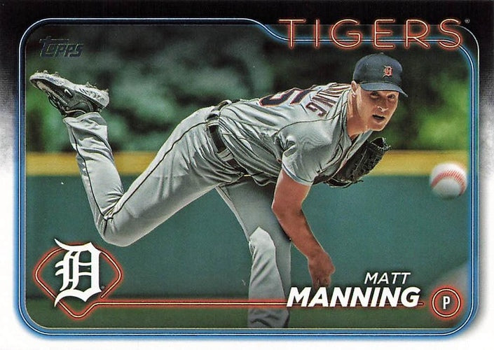 #277 Matt Manning - Detroit Tigers - 2024 Topps Baseball