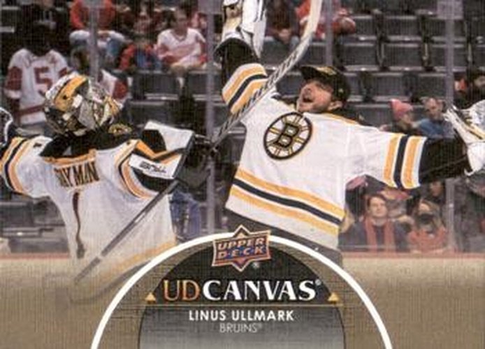 #C277 Linus Ullmark - Boston Bruins - 2021-22 Upper Deck - UD Canvas Hockey