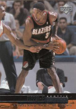 #277 Scottie Pippen - Portland Trail Blazers - 1999-00 Upper Deck Basketball
