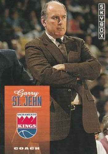 #277 Garry St. Jean - Sacramento Kings - 1992-93 SkyBox Basketball