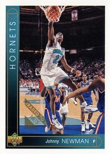 #277 Johnny Newman - New Jersey Nets - 1993-94 Upper Deck Basketball