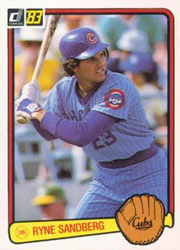 #277 Ryne Sandberg - Chicago Cubs - 1983 Donruss Baseball