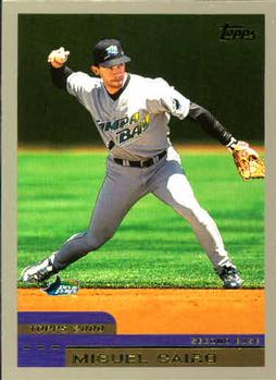 #277 Miguel Cairo - Tampa Bay Devil Rays - 2000 Topps Baseball