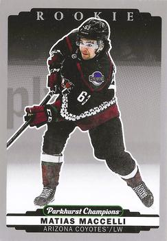 #277 Matias Maccelli - Arizona Coyotes - 2022-23 Parkhurst Champions - Silver Hockey