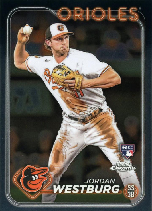 #277 Jordan Westburg - Baltimore Orioles - 2024 Topps Chrome Baseball