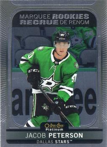 #277 Jacob Peterson - Dallas Stars - 2021-22 O-Pee-Chee Platinum Hockey