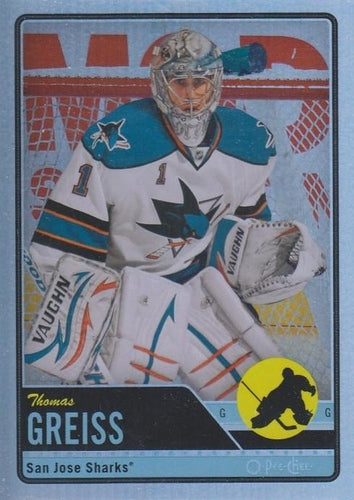 #277 Thomas Greiss - San Jose Sharks - 2012-13 O-Pee-Chee - Rainbow Hockey