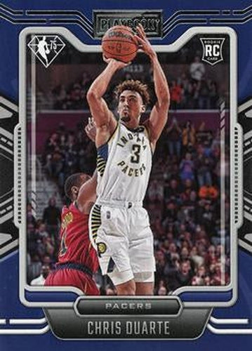 #278 Chris Duarte - Indiana Pacers - 2021-22 Panini Chronicles Basketball