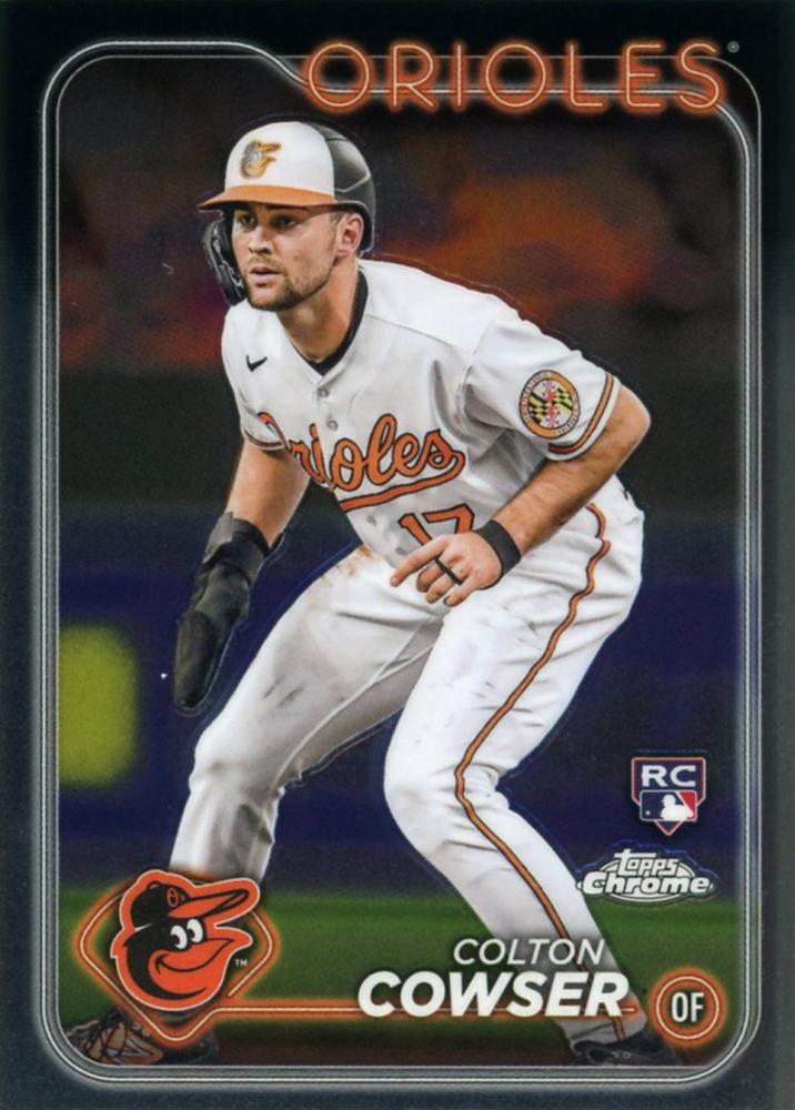 #278 Colton Cowser - Baltimore Orioles - 2024 Topps Chrome Baseball