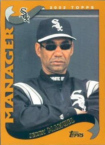 #278 Jerry Manuel - Chicago White Sox - 2002 Topps Baseball