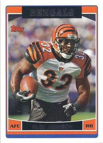 #278 Rudi Johnson - Cincinnati Bengals - 2006 Topps Football