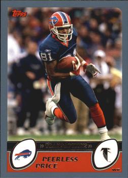 #278 Peerless Price - Atlanta Falcons - 2003 Topps Football